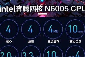 英特尔奔腾4核处理器（全新升级，领先一步的处理器技术）